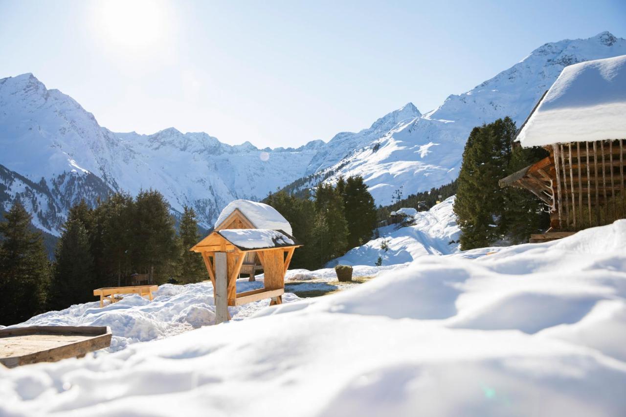 Alpengasthof Praxmar Sankt Sigmund im Sellrain Dış mekan fotoğraf