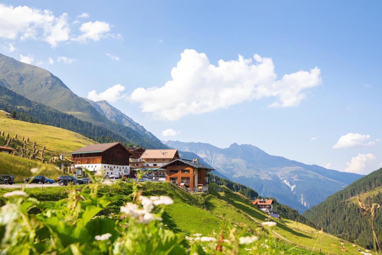 Alpengasthof Praxmar Sankt Sigmund im Sellrain Dış mekan fotoğraf